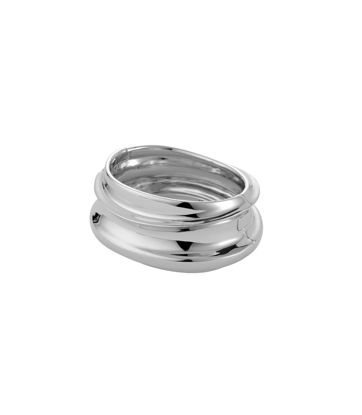 Lennon Mega Bangle- Silver