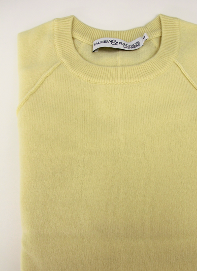 Jill Cashmere Sweatshirt- Lemonade