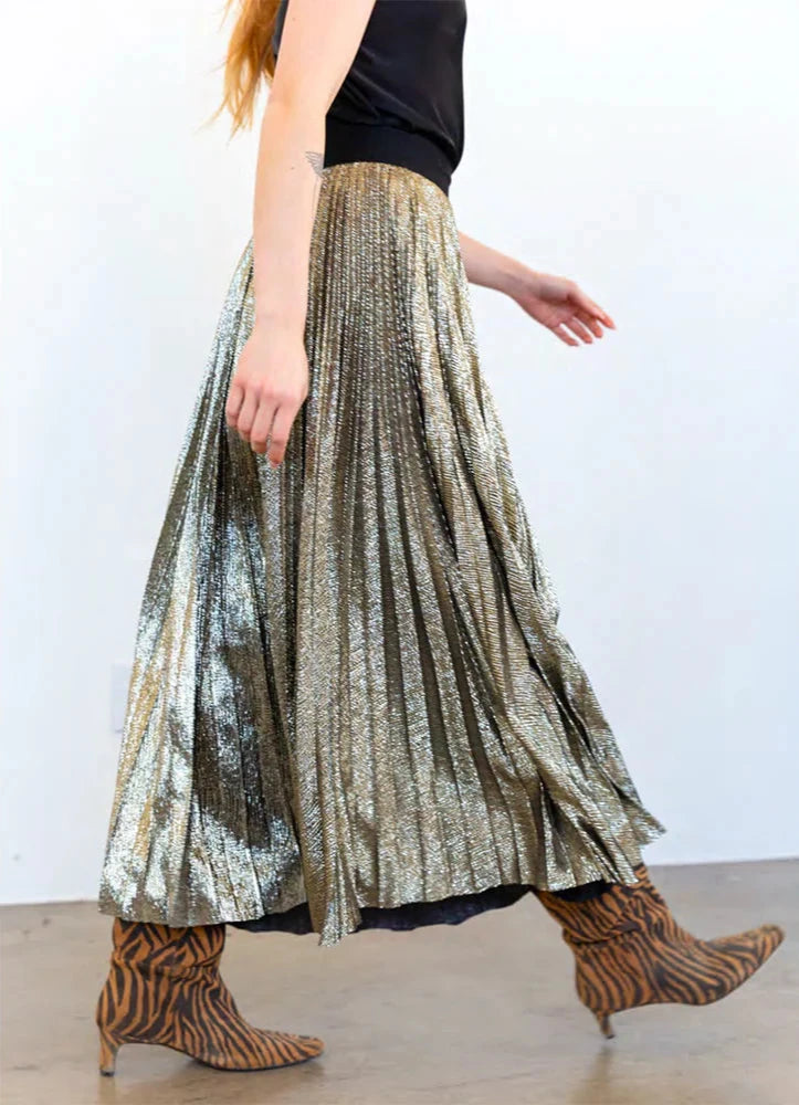 Glitter Skirt - Gold