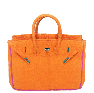 Seaside Terry Tote - Orange Peel Large