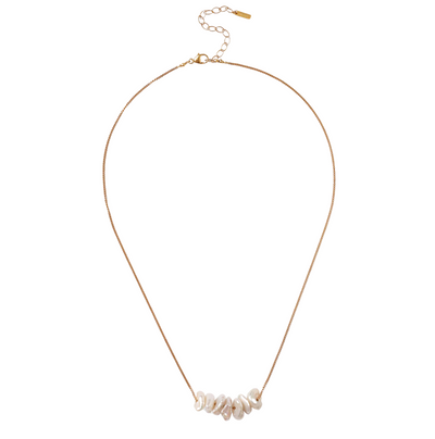 Anini Pearl Necklace - Gold