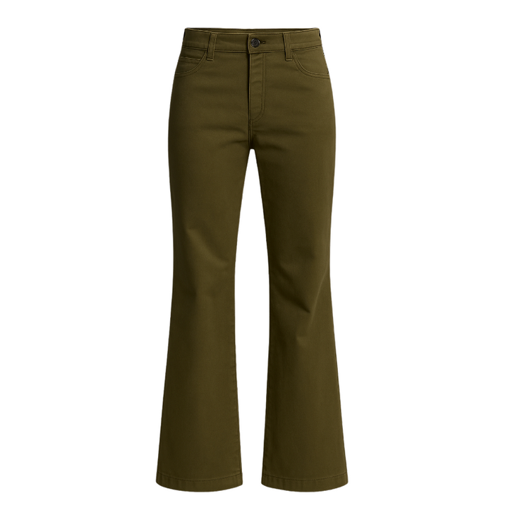 Twill Trouser - Safari Green