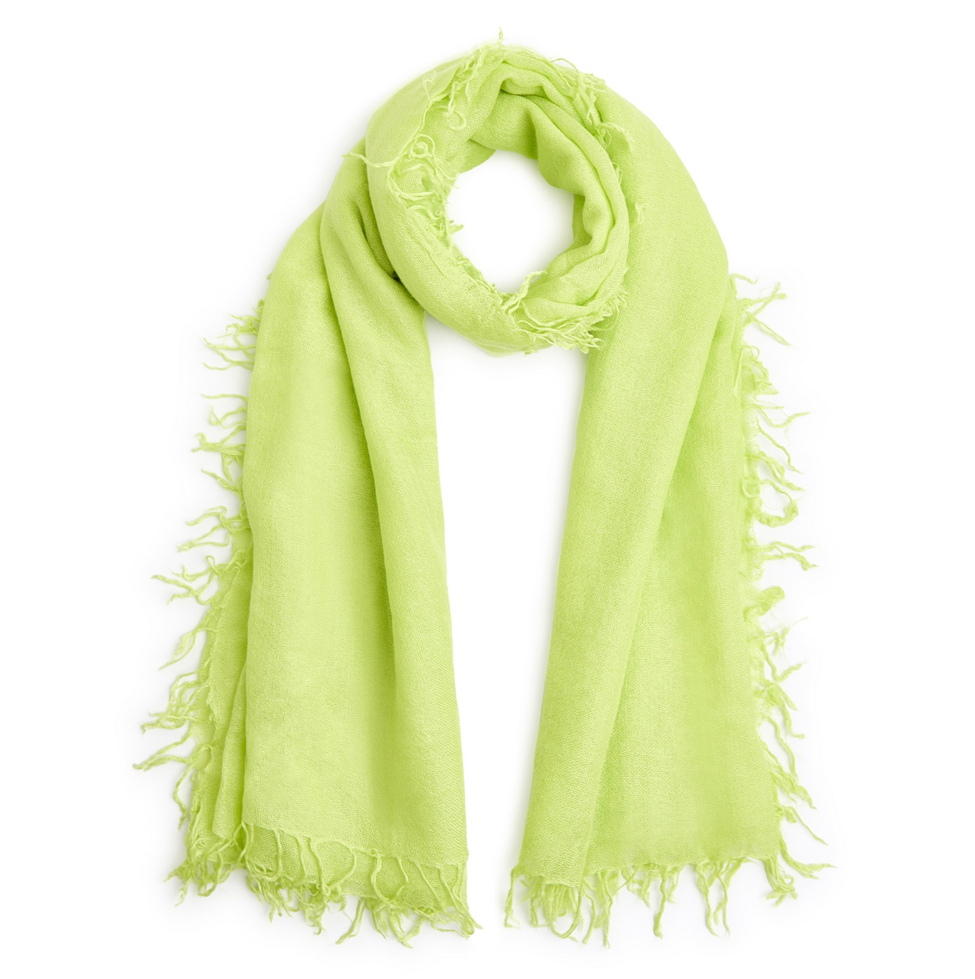 The Silk Cashmere Scarf- Citrus