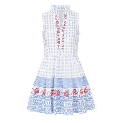 Yoke Dress - Borrego Navy