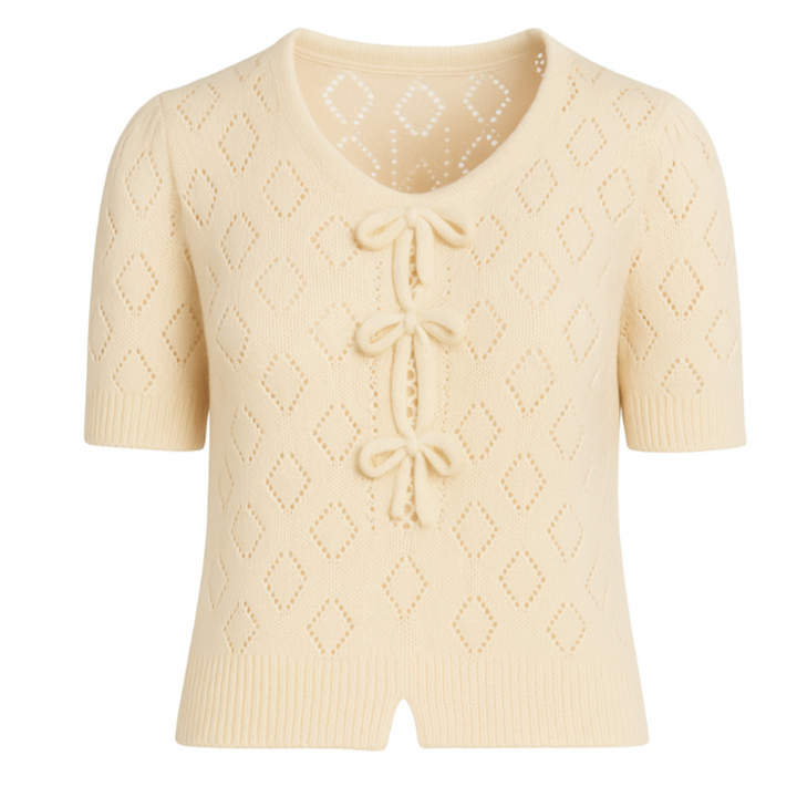 Mae Cardigan - Eggshell