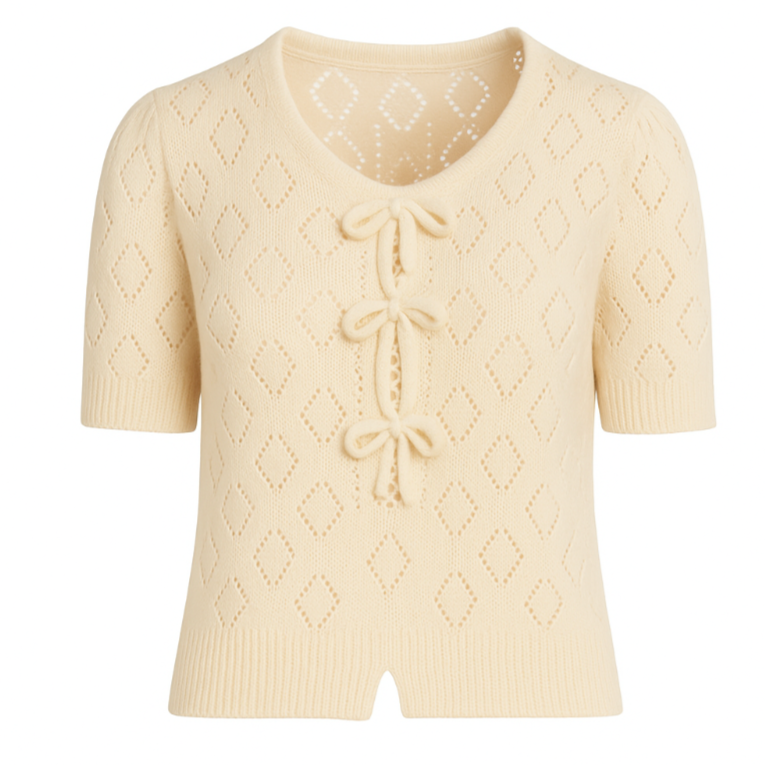 Mae Cardigan - Eggshell