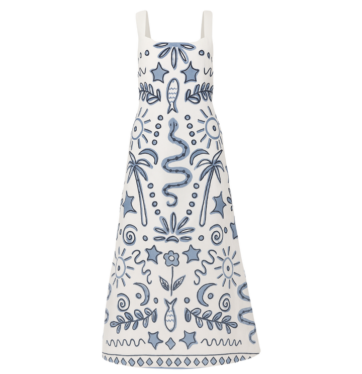 Shelly Ankle Dress - Verona Print