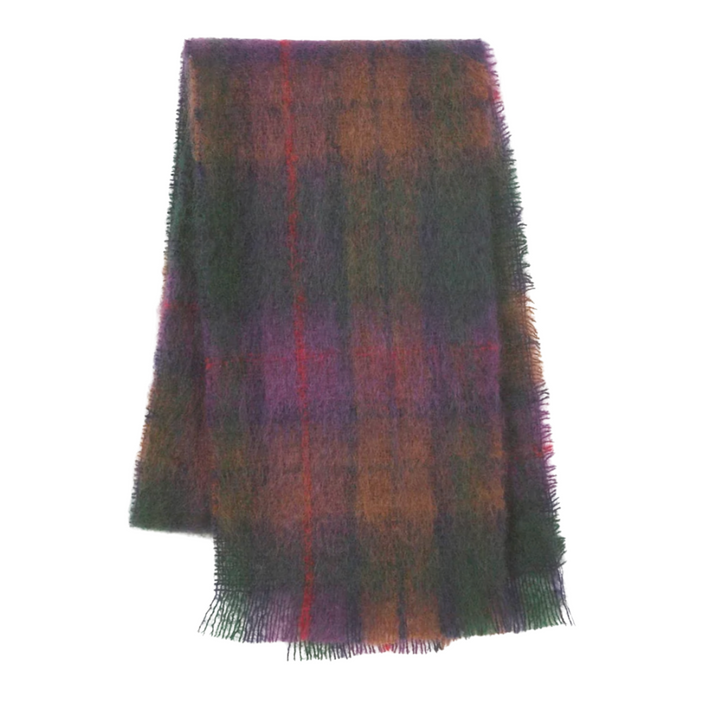 Drumin Mohair Scarf - Woodland