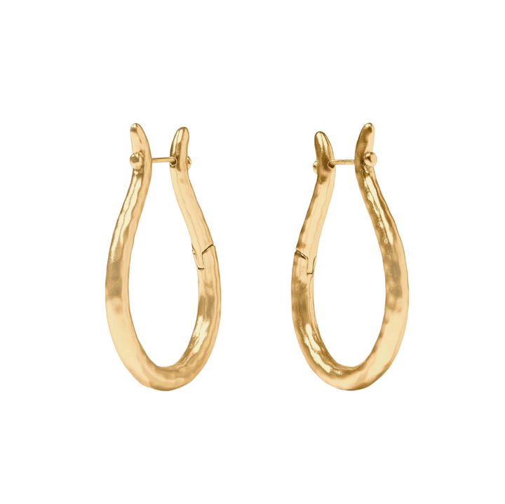 Saratoga Hoop Large - Gold