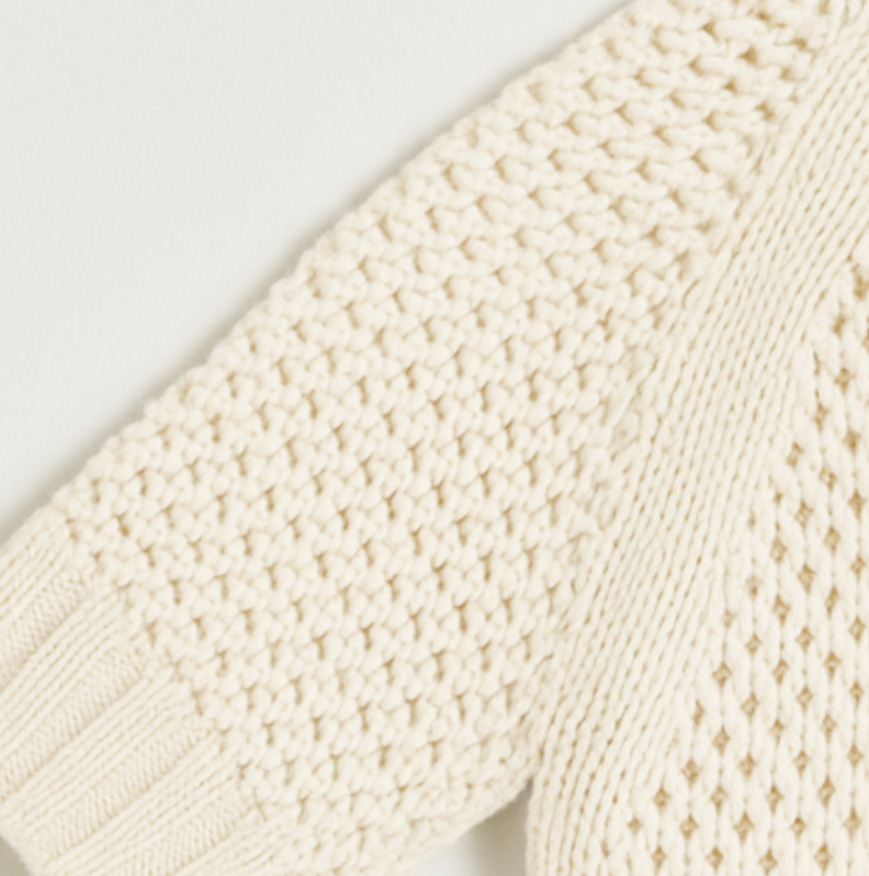 The Natalie Cotton Pullover - White