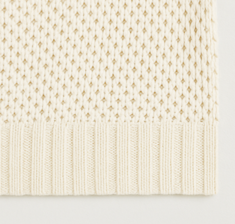 The Natalie Cotton Pullover - White