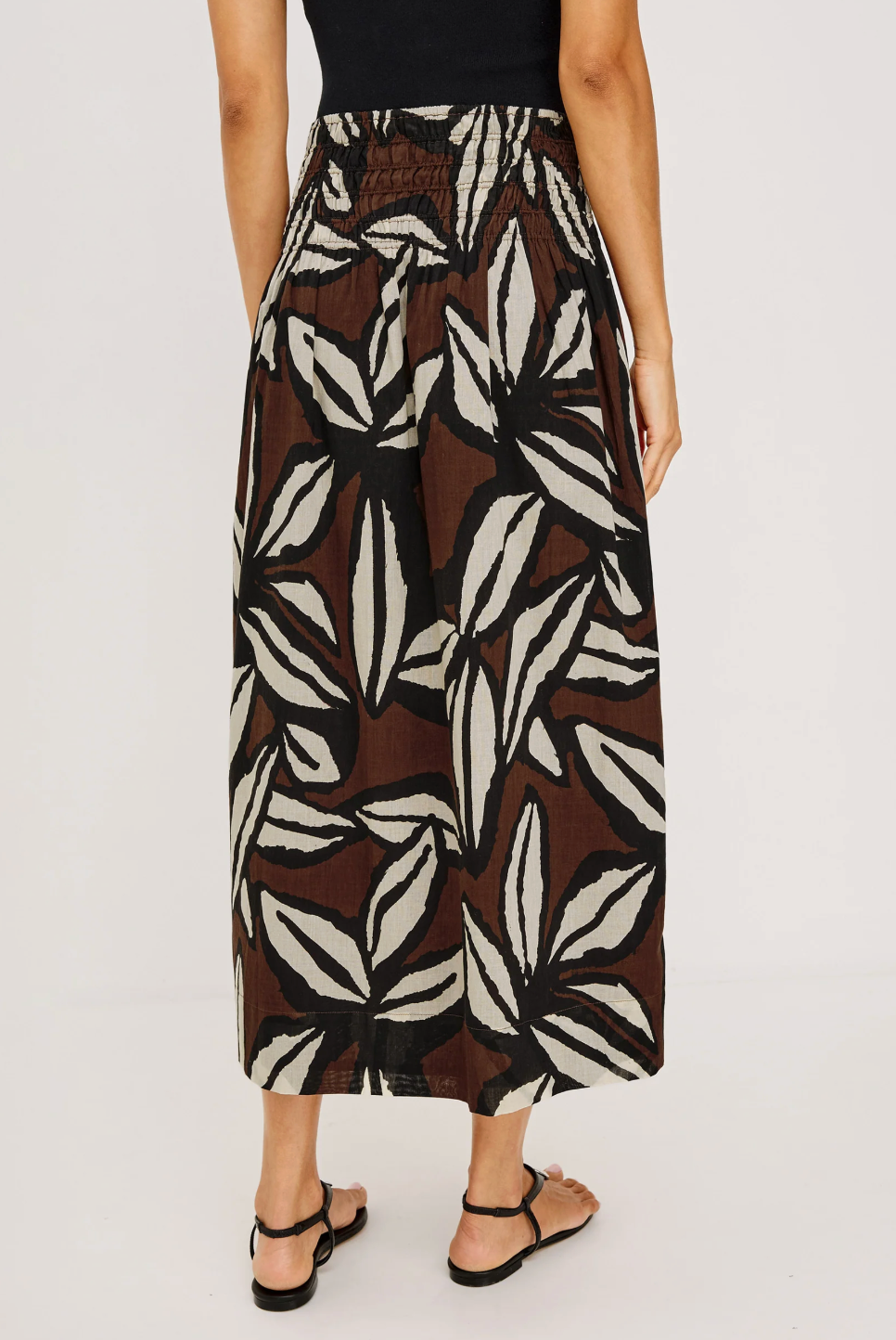 Alessa Skirt - Cocoa Floral