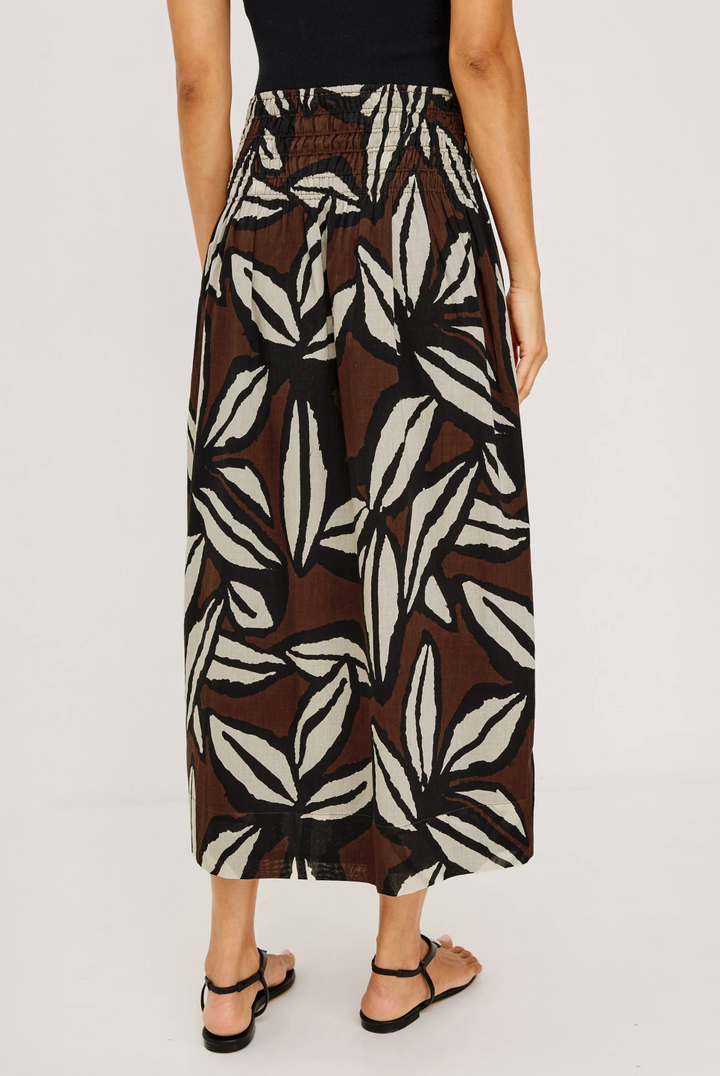 Alessa Skirt - Cocoa Floral