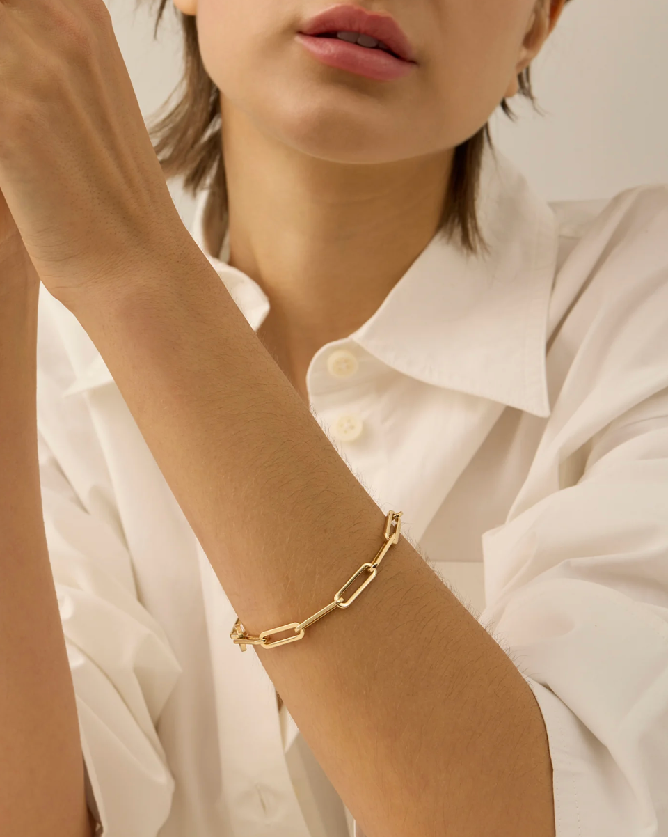 Andi Slim Bracelet - Gold