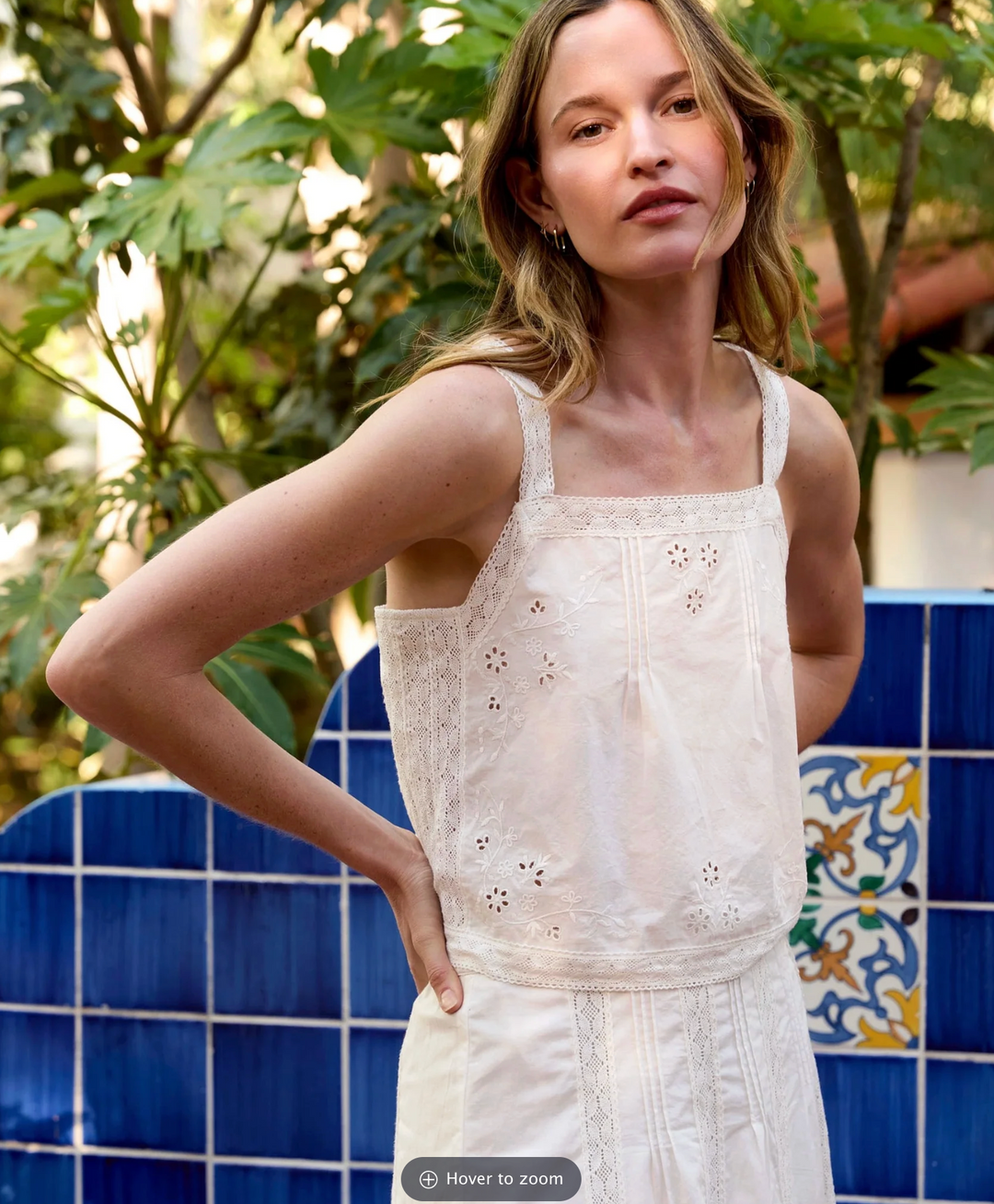 Amal Top - Ivory