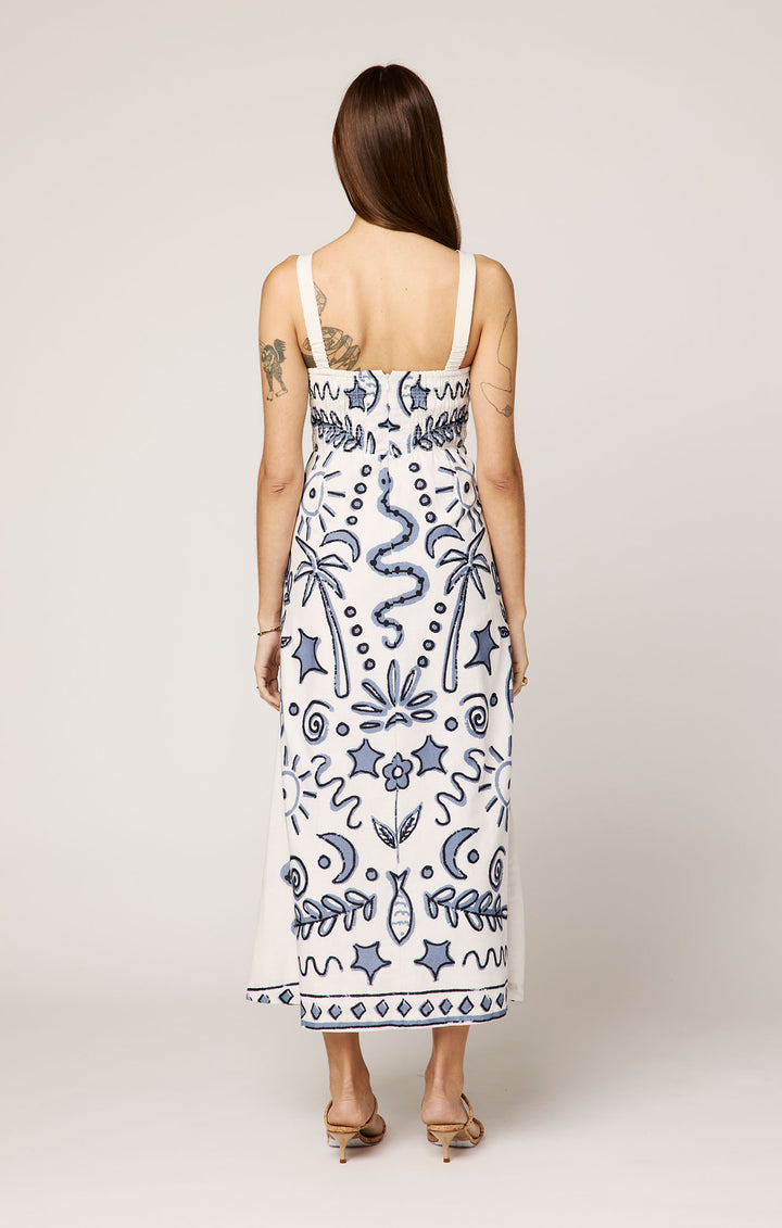 Shelly Ankle Dress - Verona Print