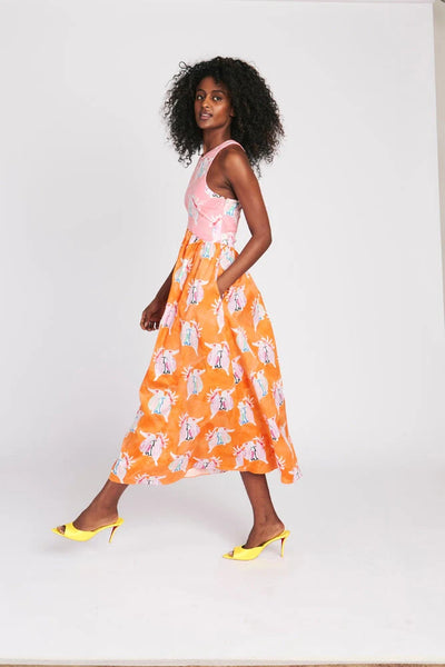 Resses Dress - Cockatoos