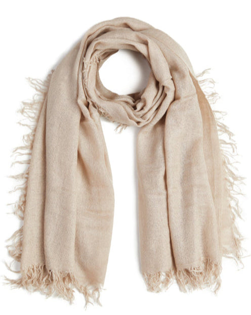 The Silk Cashmere Scarf- Jute