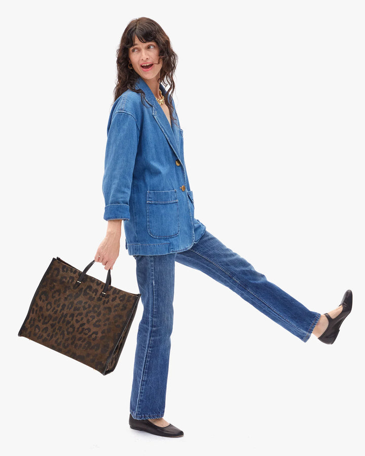 Simple Tote - Cocoa Pablo Cat