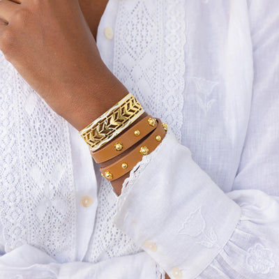 Skinny Cala Cuff - Ivory
