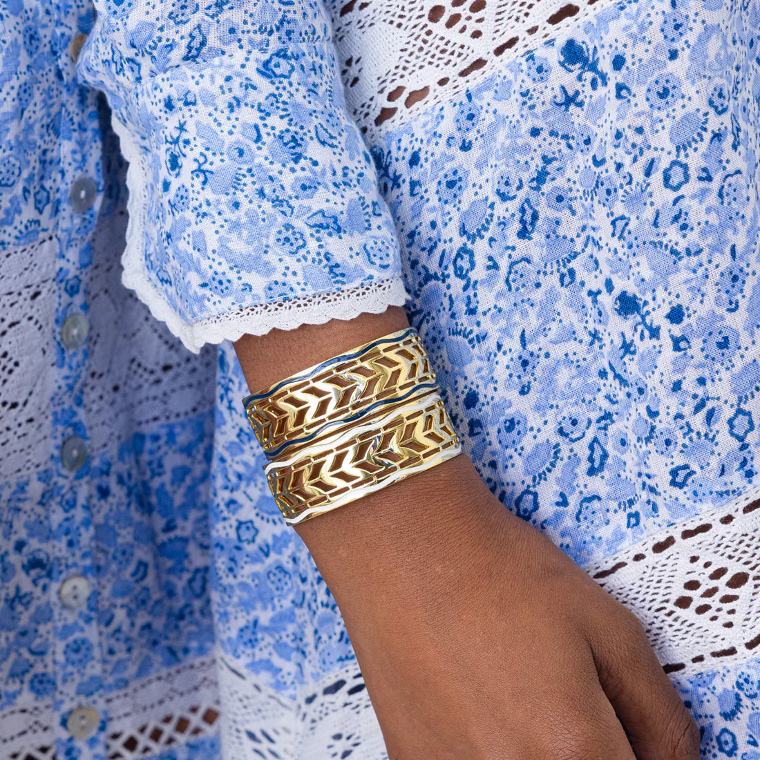 Skinny Cala Cuff - Ivory