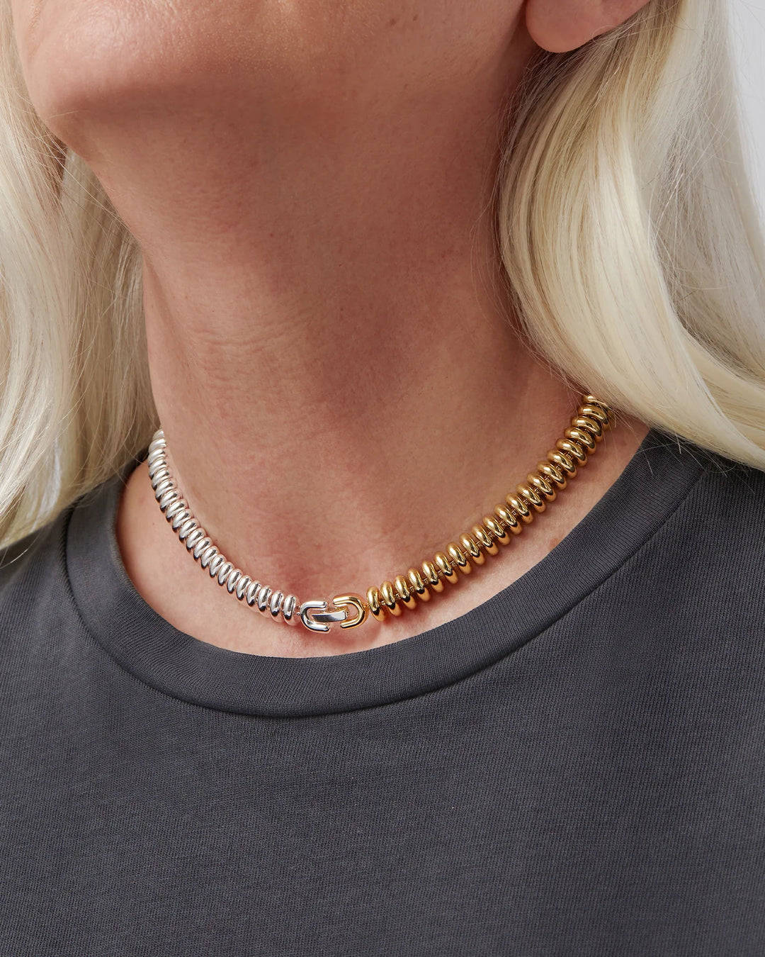 Sofia Choker -Two Tone