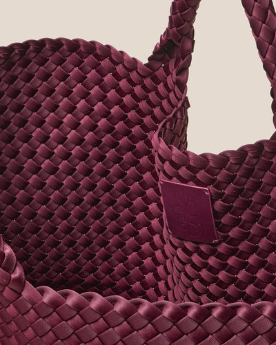 St. Barths Large Tote - Bordeaux