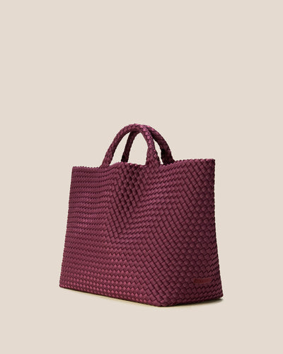 St. Barths Large Tote - Bordeaux
