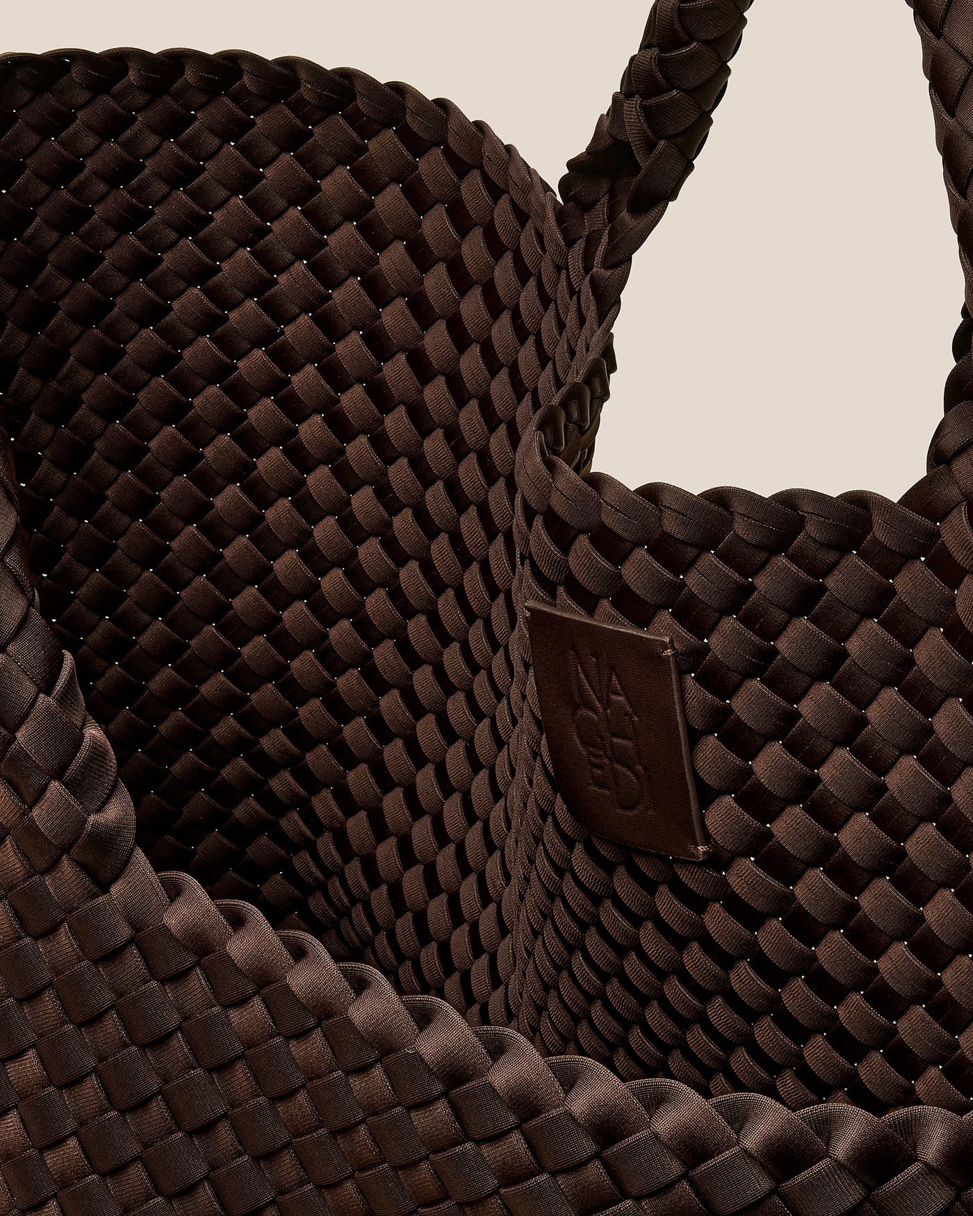 St. Barths Large Tote - Chocolate