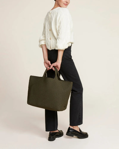 St Barths Large Tote - Olive