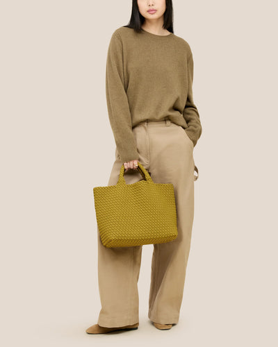 St Barths Medium Tote-Chartreuse