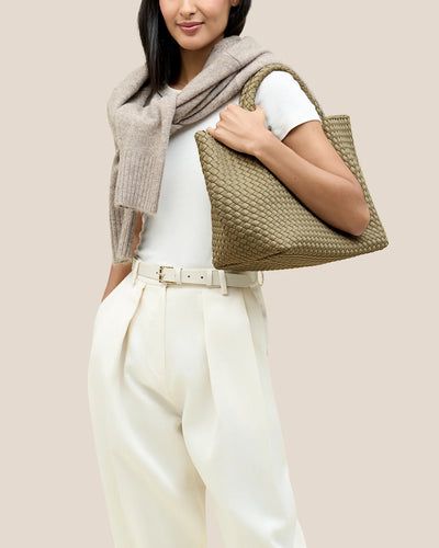 St Barths Medium Tote - Stone