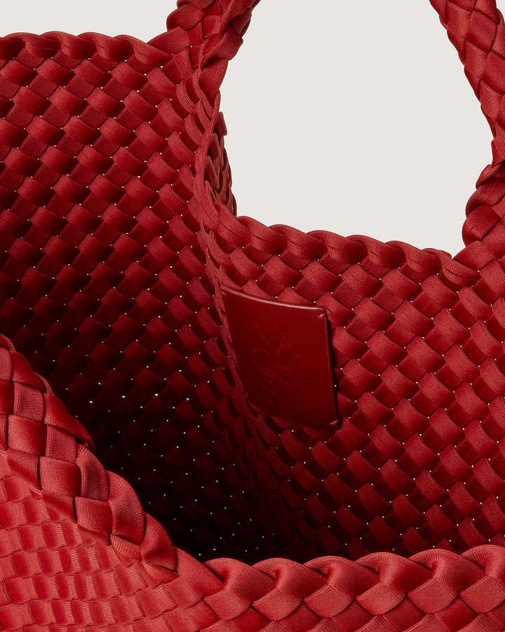 St. Barths Medium Tote - Rosso