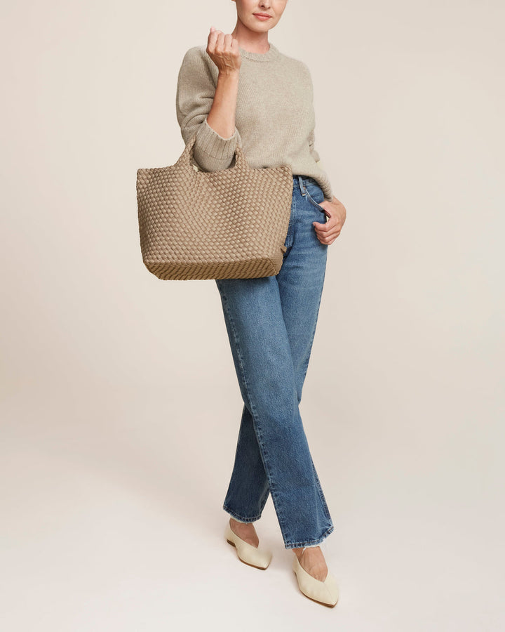 St Barths Medium Tote - Cashmere