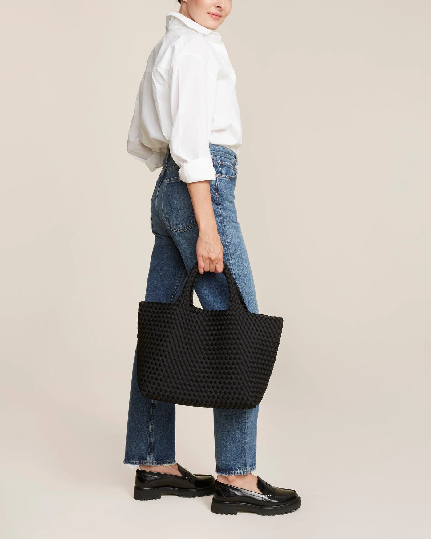 St Barths Medium Tote- Onyx