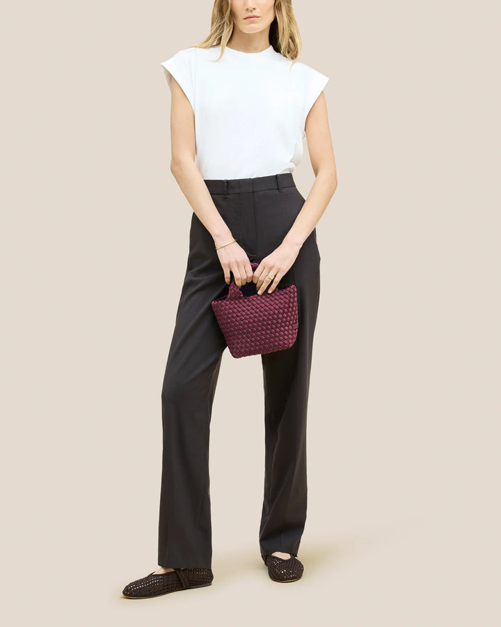 St. Barths Petit Tote - Bordeaux