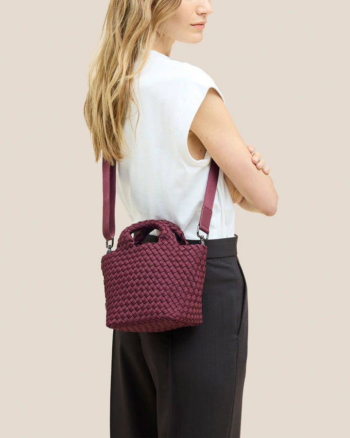 St. Barths Petit Tote - Bordeaux