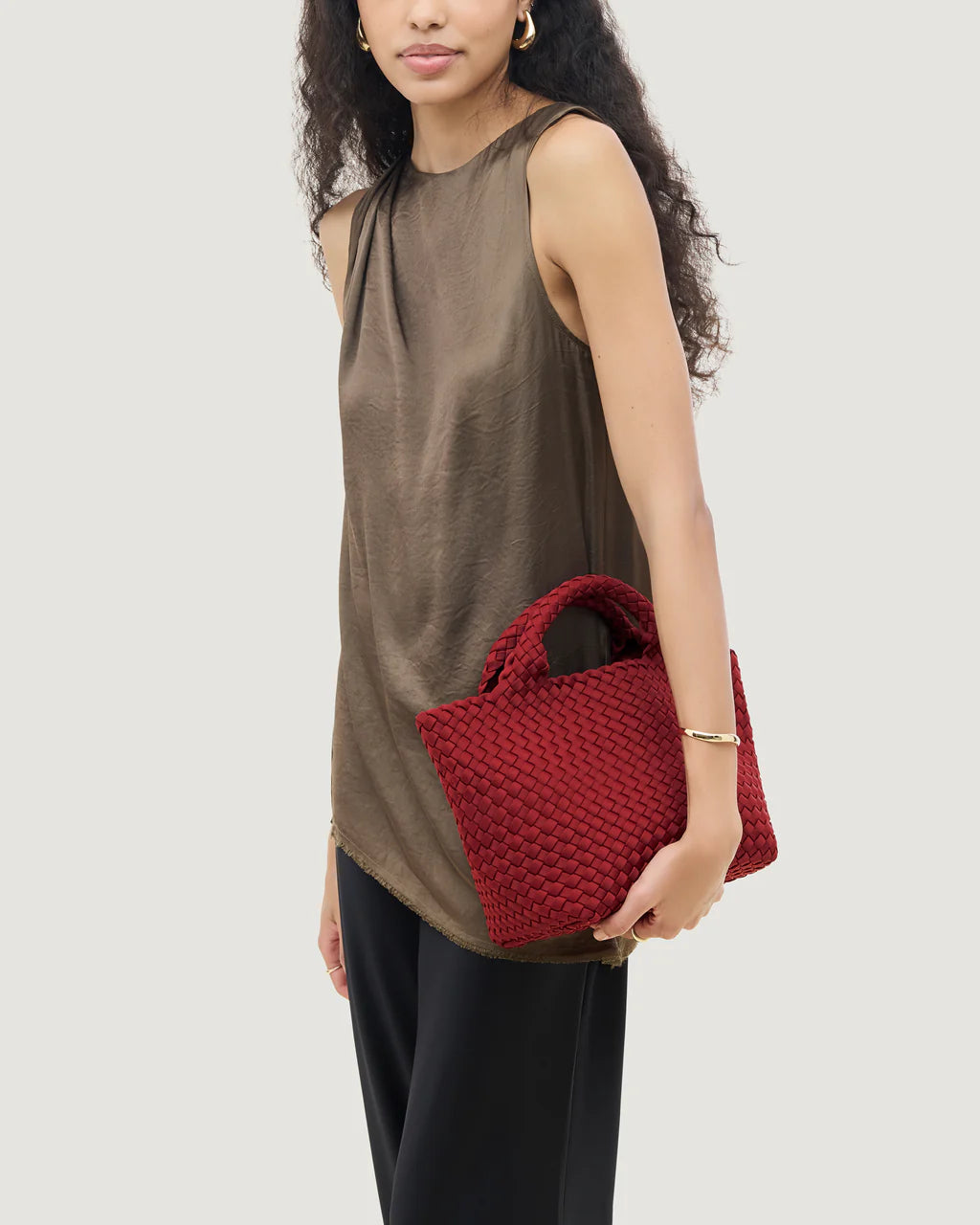 St. Barths Small Tote - Rosso
