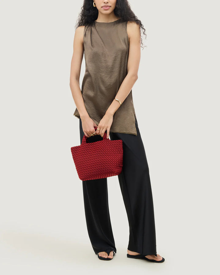 St. Barths Small Tote - Rosso