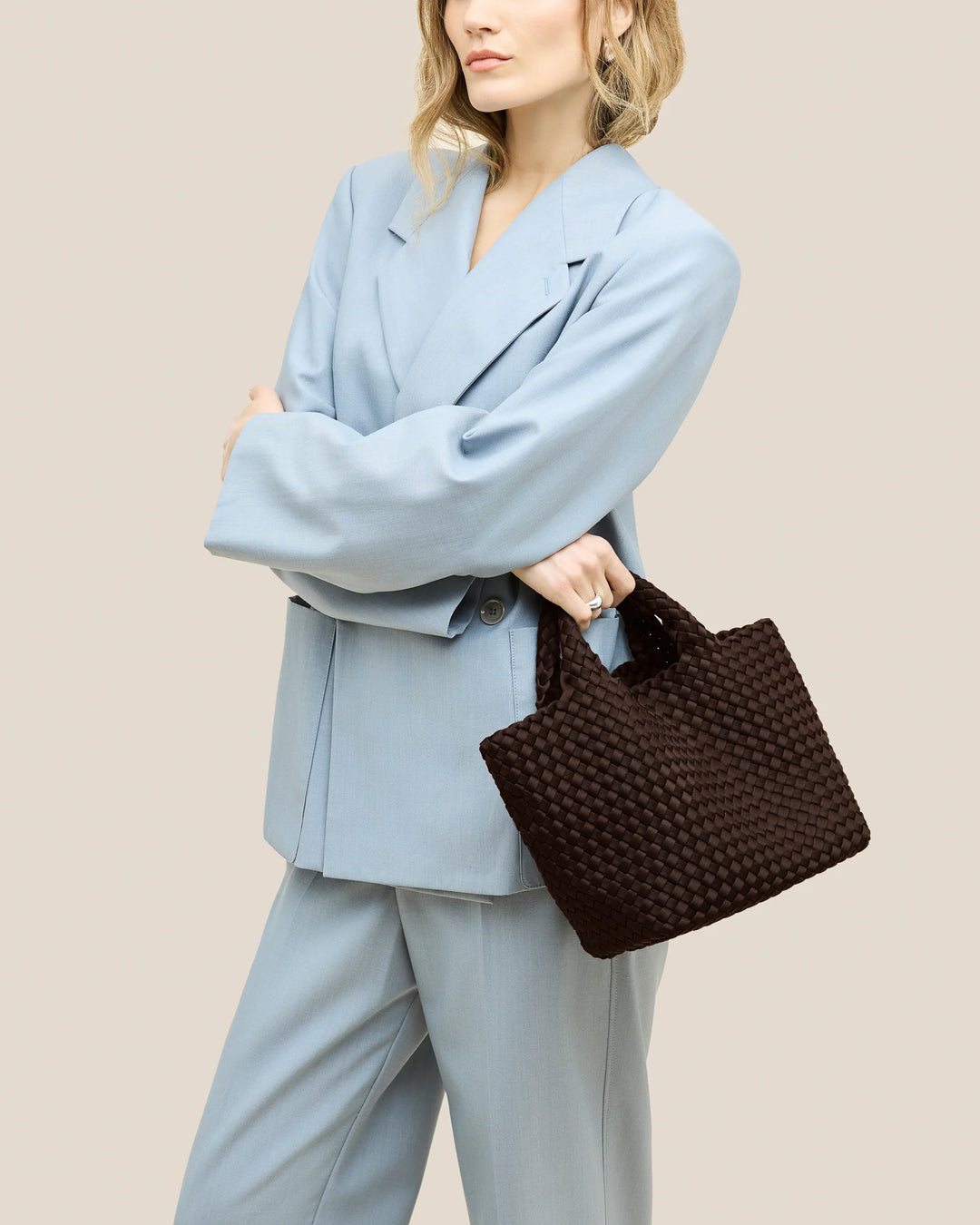 St. Barths Small Tote - Chocolate