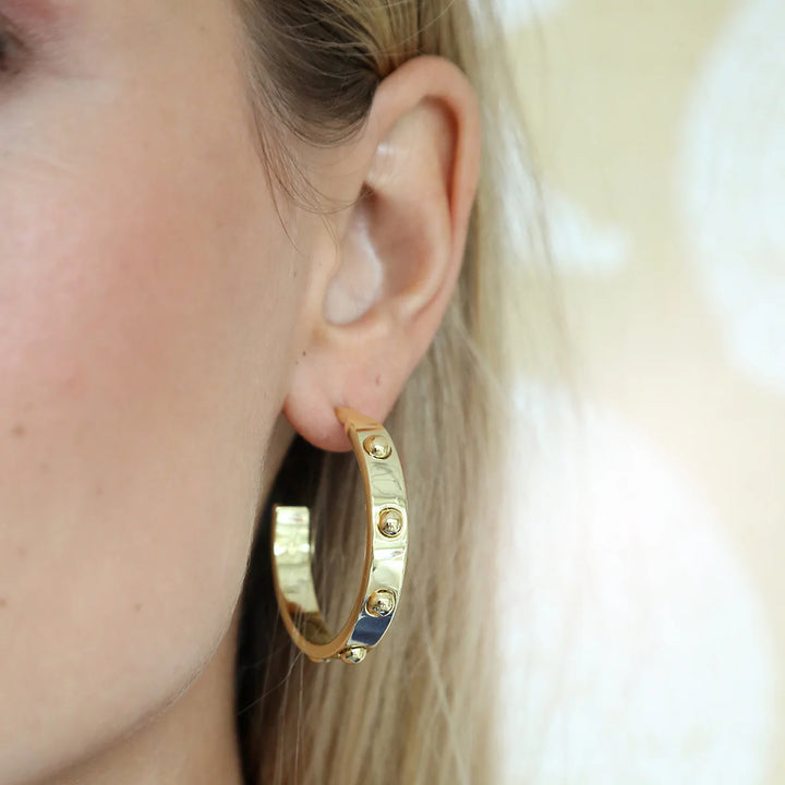 Stella Hoop - Gold