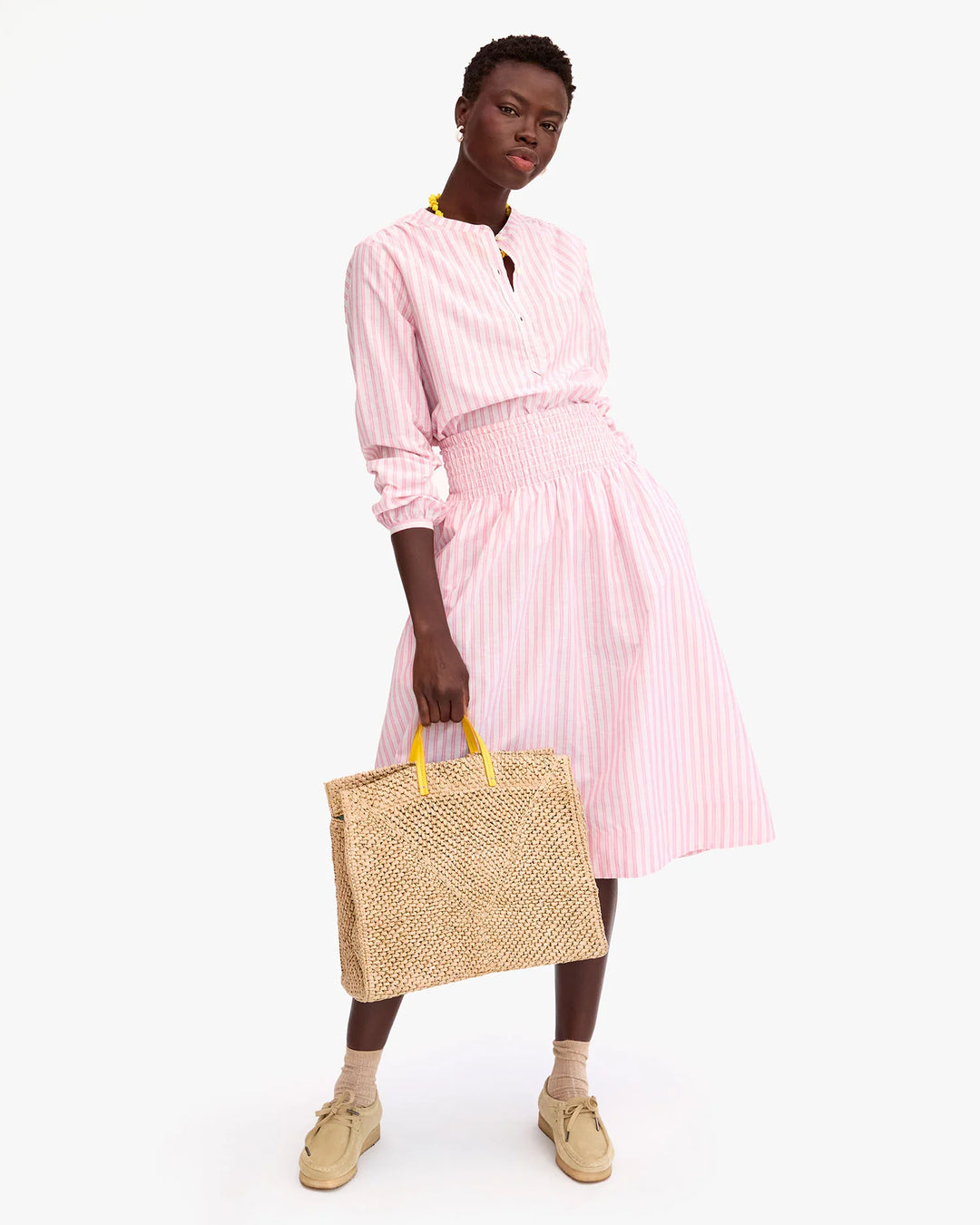 Summer Simple Tote - Dune Raffia