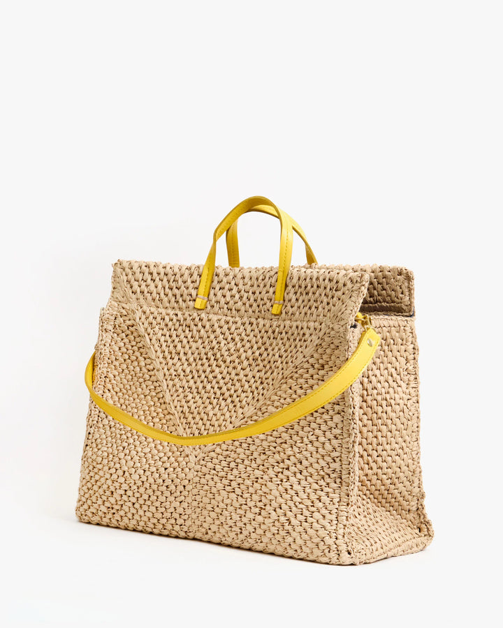Summer Simple Tote - Dune Raffia