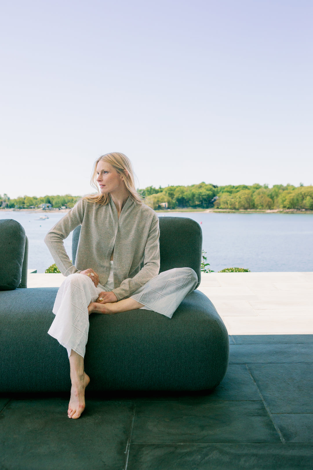 Hook & Eye Cardi- Oyster
