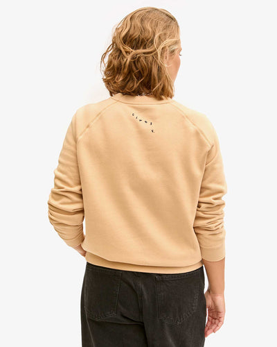 Sweatshirt - Sand w/ Navy Le Weekend