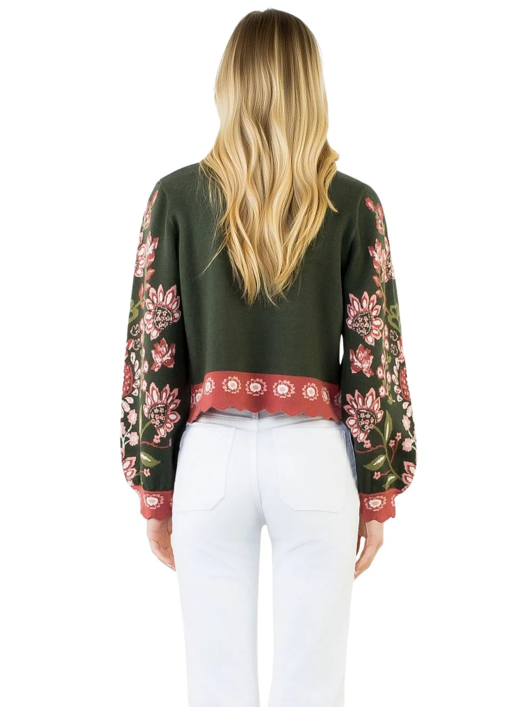 Noelle Sweater - Garden