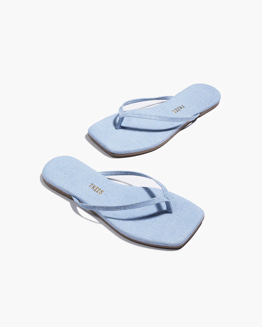 Square Toe Lily - Washed Denim