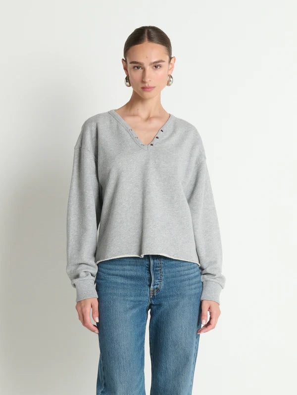Tommie Sweatshirt - Heather Grey