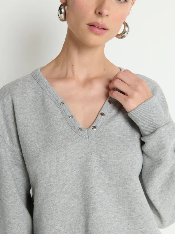 Tommie Sweatshirt - Heather Grey