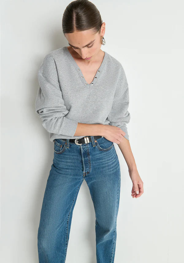 Tommie Sweatshirt - Heather Grey